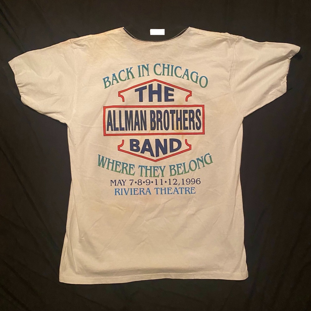 Allman Brothers Band T Shirt The Allman Brothers Band